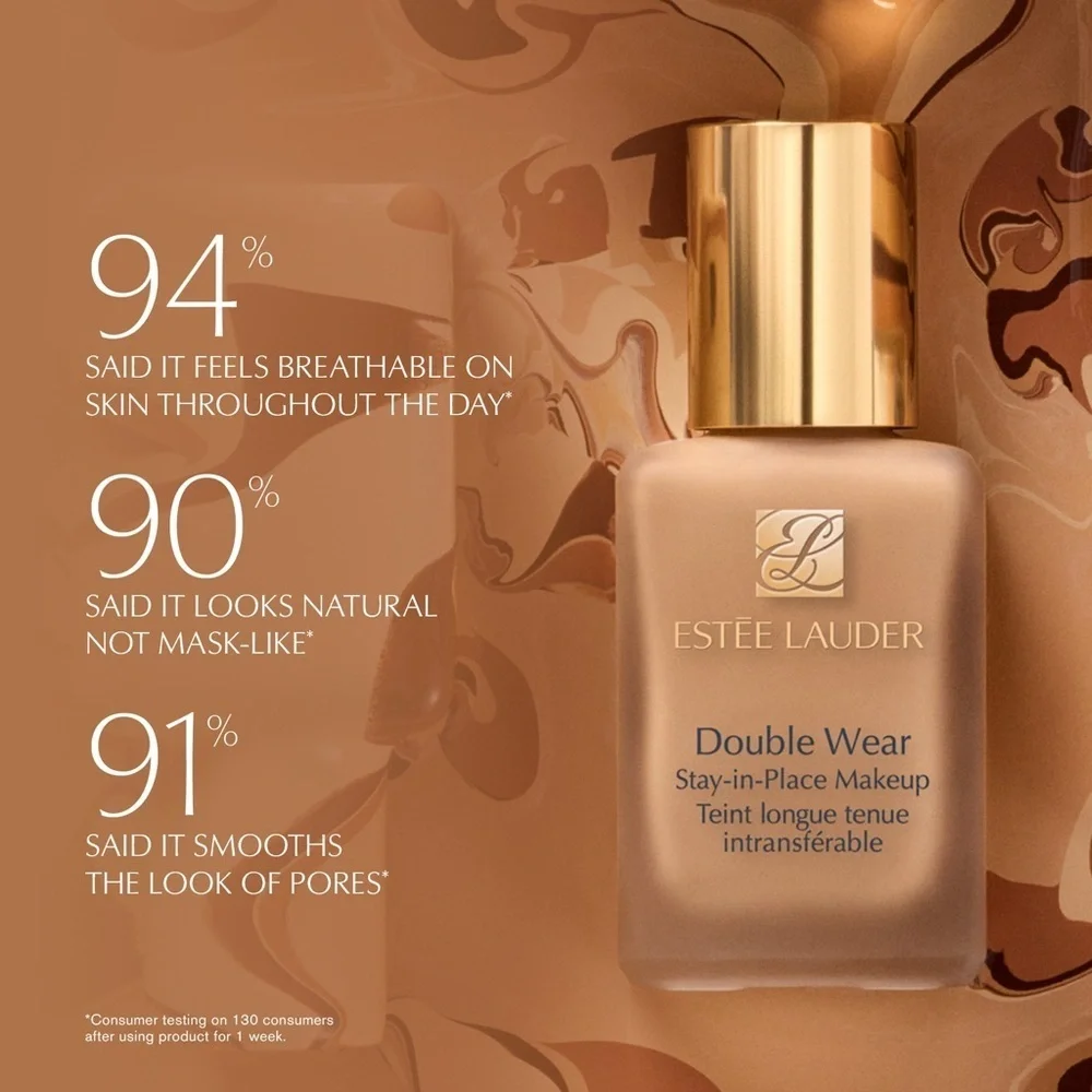 ESTEE LAUDER Double Wear Stay-in-Place Foundation in 1W2 sand